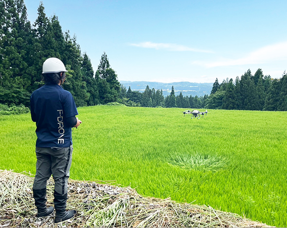 農薬散布代行について